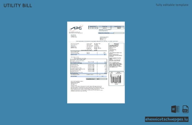 Österreichische Stromnetz AG (Austrian Power Grid AG) – Beispielrechnungstext (Vorschau)